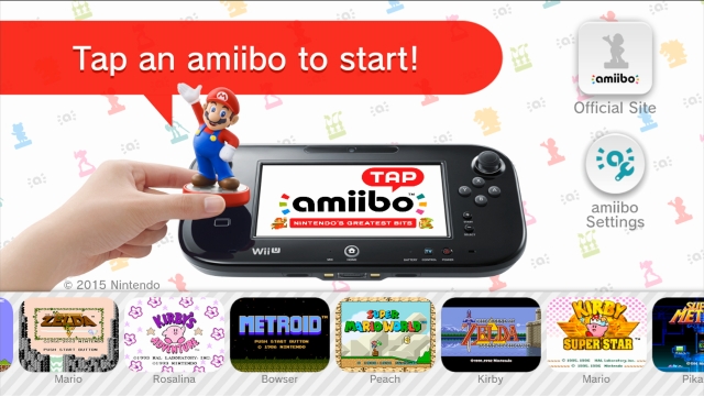 amiibo tap: Nintendo's Greatest Bits (Wii U) image