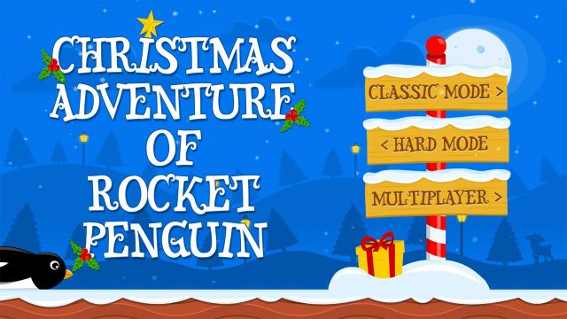 Christmas Adventure of Rocket Penguin (Wii U) image