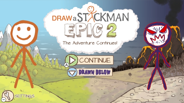 Draw a Stickman: EPIC 2 (Wii U) image