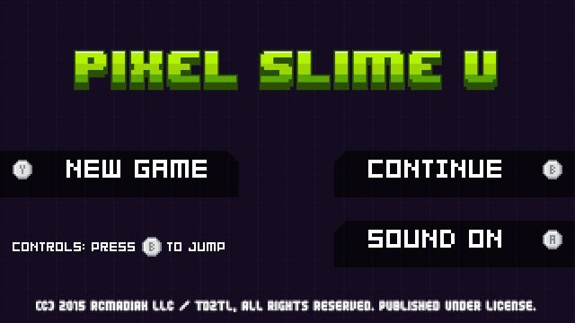 Pixel Slime U (Wii U) image