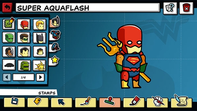 Scribblenauts Unmasked: A DC Comics Adventure (Wii U) image