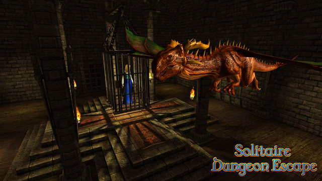 Solitaire Dungeon Escape (Wii U) image