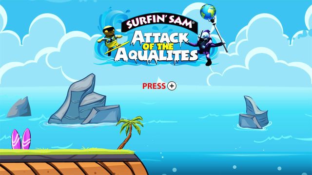 Surfin' Sam: Attack of the Aqualites (Wii U) image