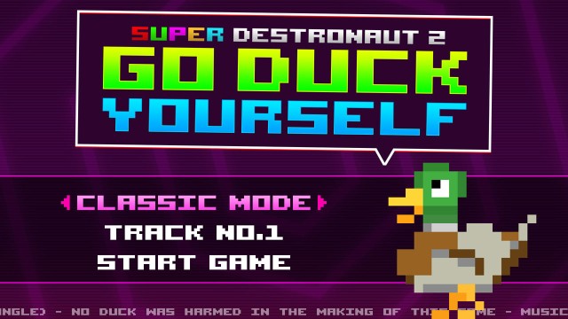 Super Destronaut 2: Go Duck Yourself (Wii U) image