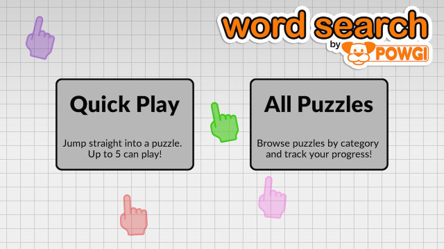 Word Search by POWGI (Wii U) image