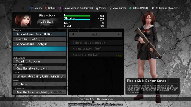 SG/ZH: School Girl Zombie Hunter (PlayStation 4) image