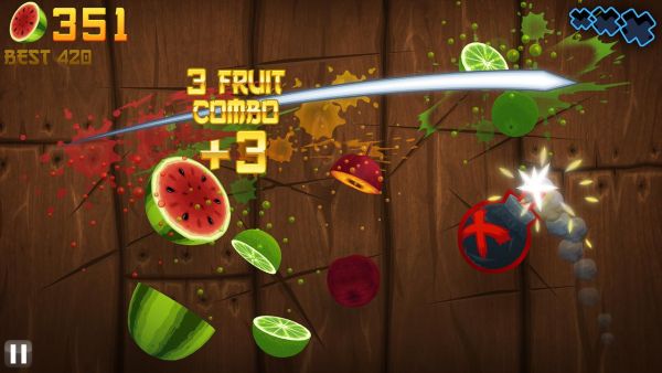 HonestGamers - Fruit Ninja (Android) Review