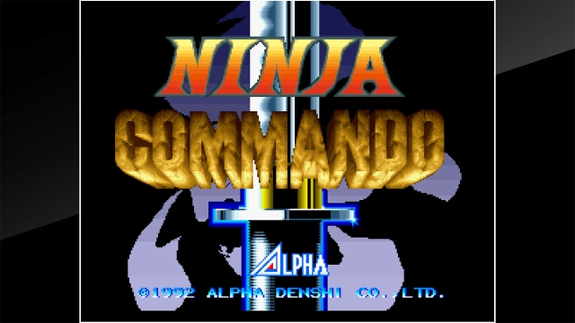 ACA NeoGeo: Ninja Commando (Switch) image