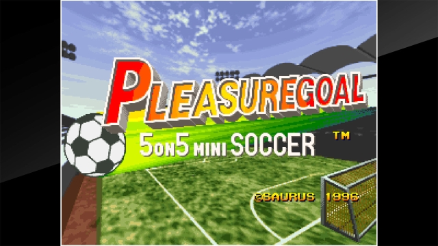 ACA NeoGeo: Pleasure Goal - 5 on 5 Mini Soccer (Switch) image