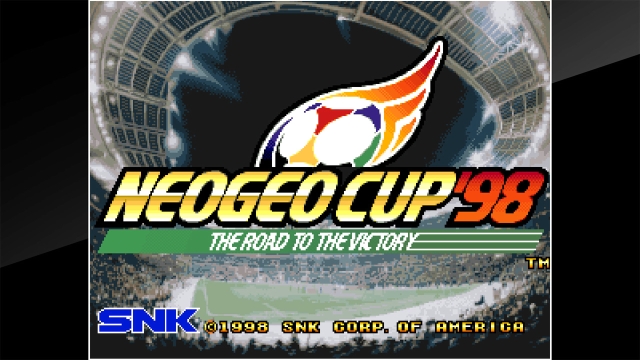 ACA NeoGeo: Neo-Geo Cup '98 - The Road to Victory (Switch) image