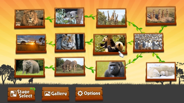 Animated Jigsaws: Wild Animals (Switch) image