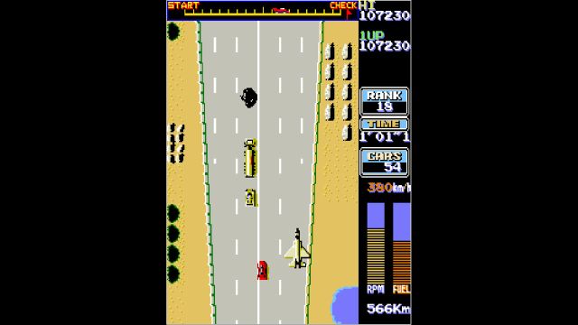 Arcade Archives: Road Fighter (Switch) image