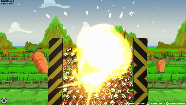 Angry Bunnies: Colossal Carrot Crusade (Switch) image