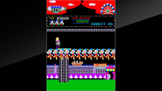 Arcade Archives: Circus Charlie (Switch) image