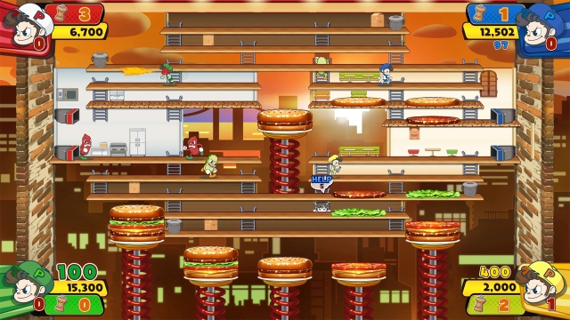 BurgerTime Party! (Switch) image