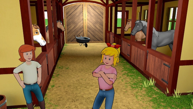 Bibi & Tina at the horse farm (Switch) image