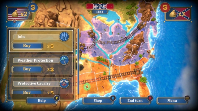 The Bluecoats: North & South (Switch) image