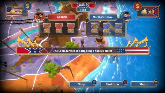 The Bluecoats: North & South (Switch) image
