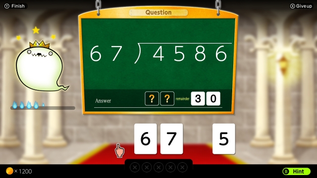 Calculation Castle : Greco's Ghostly Challenge - Division (Switch) image