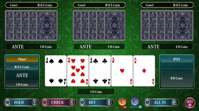 The Card: Poker, Texas hold em, Blackjack and Page One (Switch) image