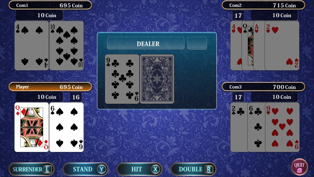 The Card: Poker, Texas hold em, Blackjack and Page One (Switch) image