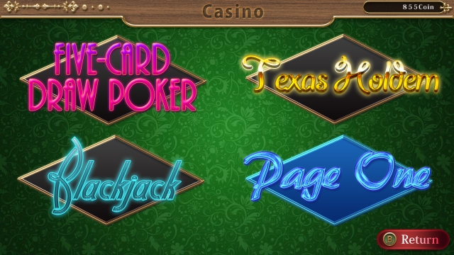 The Card: Poker, Texas hold em, Blackjack and Page One (Switch) image
