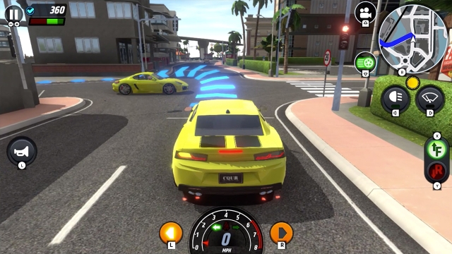 Car Driving School Simulator Switch Gameplay 