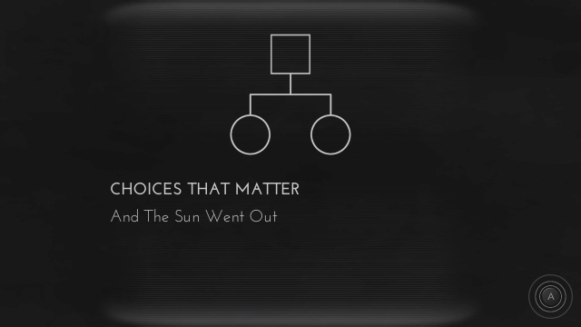 Choices That Matter: And The Sun Went Out (Switch) image