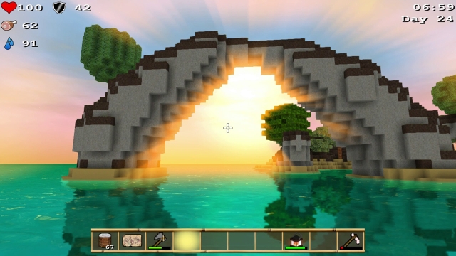Cube Life: Island Survival (Switch) image