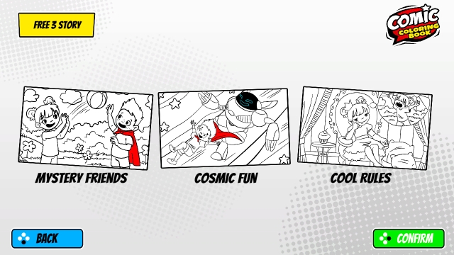 Comic Coloring Book (Switch) image