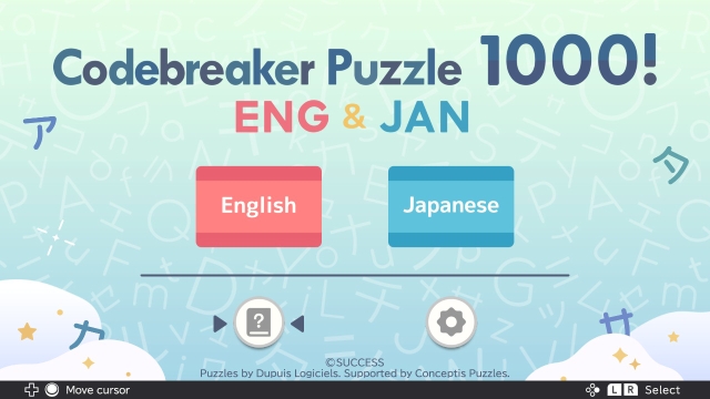 Codebreaker Puzzle 1000! ENG & JAN (Switch) image