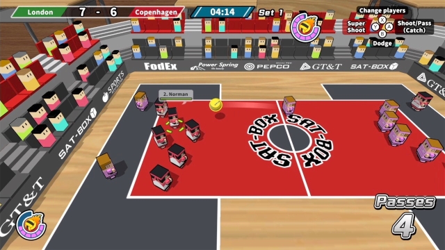 Desktop Dodgeball (Switch) image