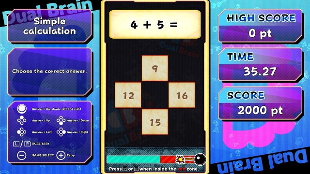 Dual Brain Vol.1: Calculation (Switch) image