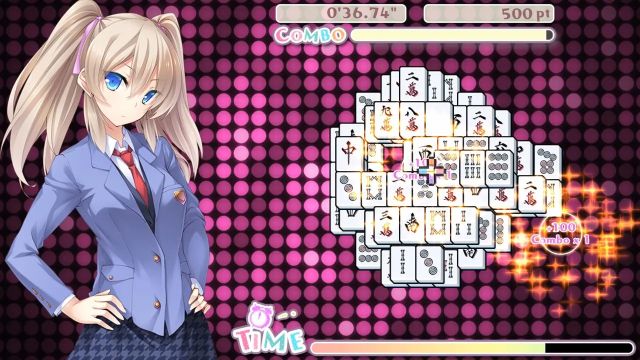 Delicious! Pretty Girls Mahjong Solitaire (Switch) image