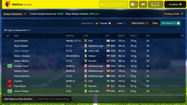 Football Manager Touch 2018 (Switch) image