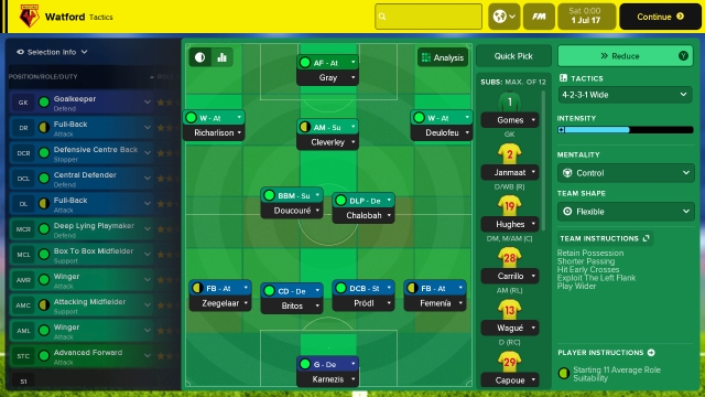 Football Manager Touch 2018 (Switch) image