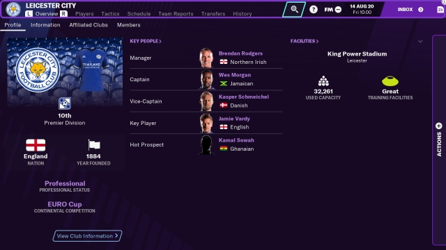 Football Manager 2021 Touch (Switch) image