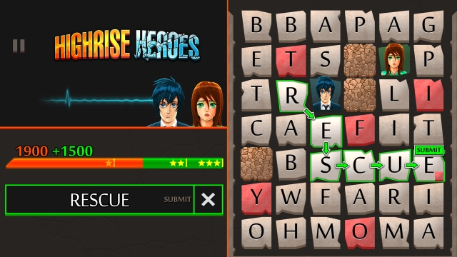 Highrise Heroes: Word Challenge (Switch) image