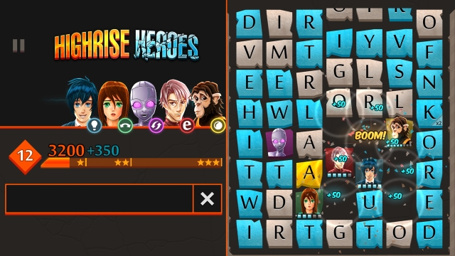 Highrise Heroes: Word Challenge (Switch) image
