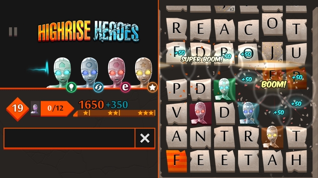 Highrise Heroes: Word Challenge (Switch) image