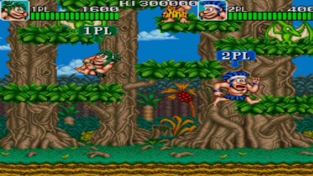 Johnny Turbo's Arcade: Joe and Mac - Caveman Ninja (Switch) image