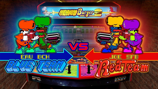 Johnny Turbo's Arcade: Heavy Burger (Switch) image