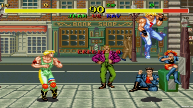 Johnny Turbo's Arcade: Fighter's History (Switch) image
