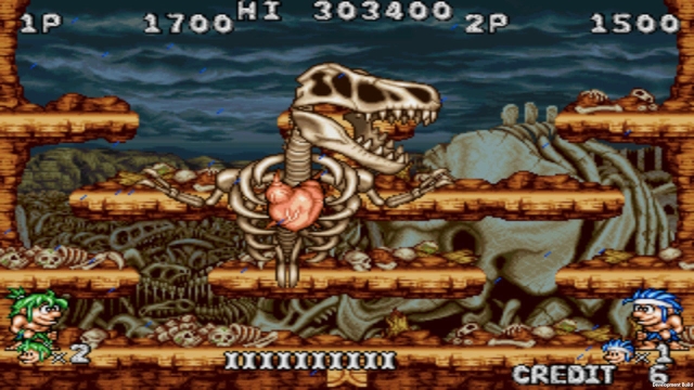 Johnny Turbo's Arcade: Joe and Mac Returns (Switch) image