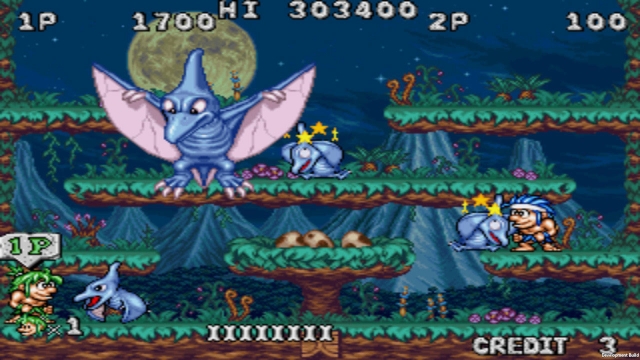 Johnny Turbo's Arcade: Joe and Mac Returns (Switch) image