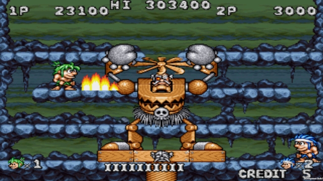Johnny Turbo's Arcade: Joe and Mac Returns (Switch) image