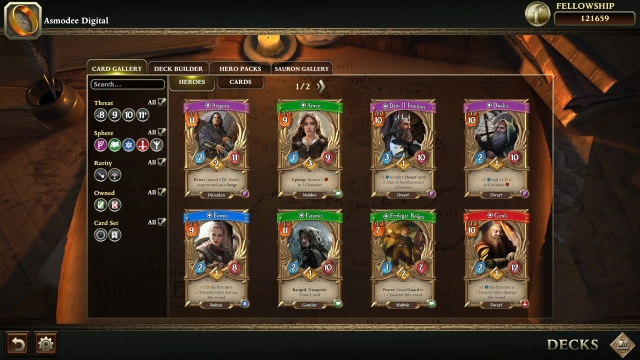 The Lord of the Rings: Adventure Card Game (Switch) image