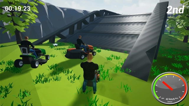Lawnmower Game: Racing (Switch) image