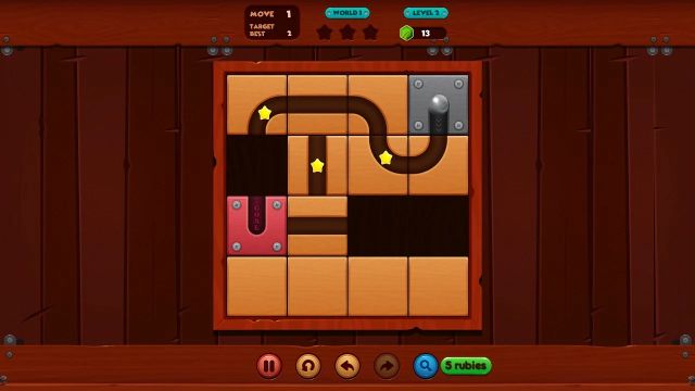 Let it roll slide puzzle (Switch) image