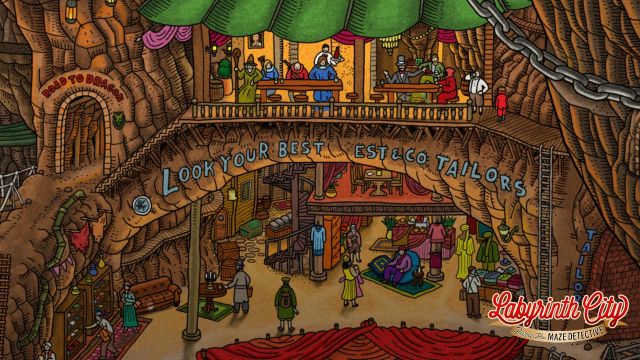 Labyrinth City: Pierre the Maze Detective (Switch) image